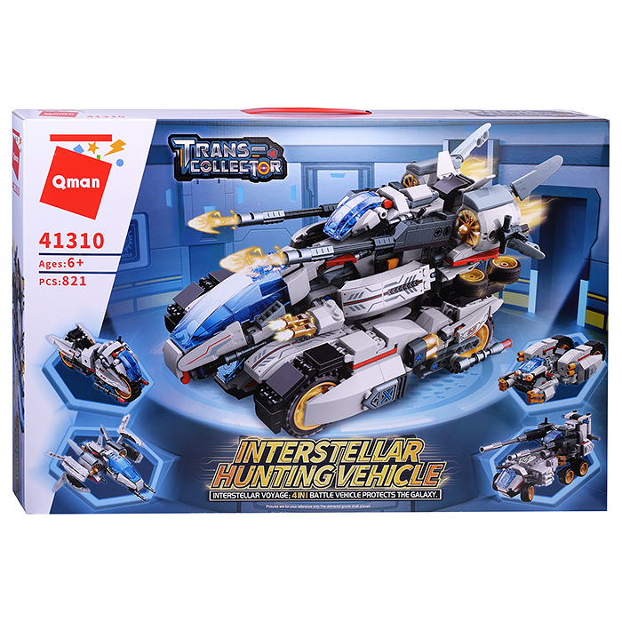 Конструктор 41310 5в1 "Галактический воин" (821 дет.) Конструктор 41310 5в1 "Галактический воин" (821 дет.)