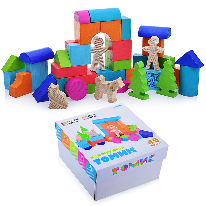 Конструктор "Цветной" (45) Томик Конструктор "Цветной" (45) Томик