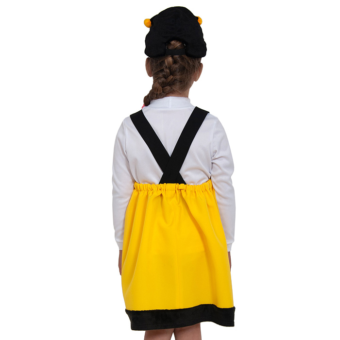 Фото к товару Изделие швейное "Набор карнавальный "Пчёлка" ткань-плюш (3-6 лет, рост 98-116 см) Изделие швейное "Набор карнавальный "Пчёлка" ткань-плюш (3-6 лет, рост 98-116 см)