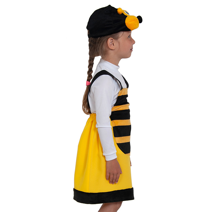 Фото к товару Изделие швейное "Набор карнавальный "Пчёлка" ткань-плюш (3-6 лет, рост 98-116 см) Изделие швейное "Набор карнавальный "Пчёлка" ткань-плюш (3-6 лет, рост 98-116 см)