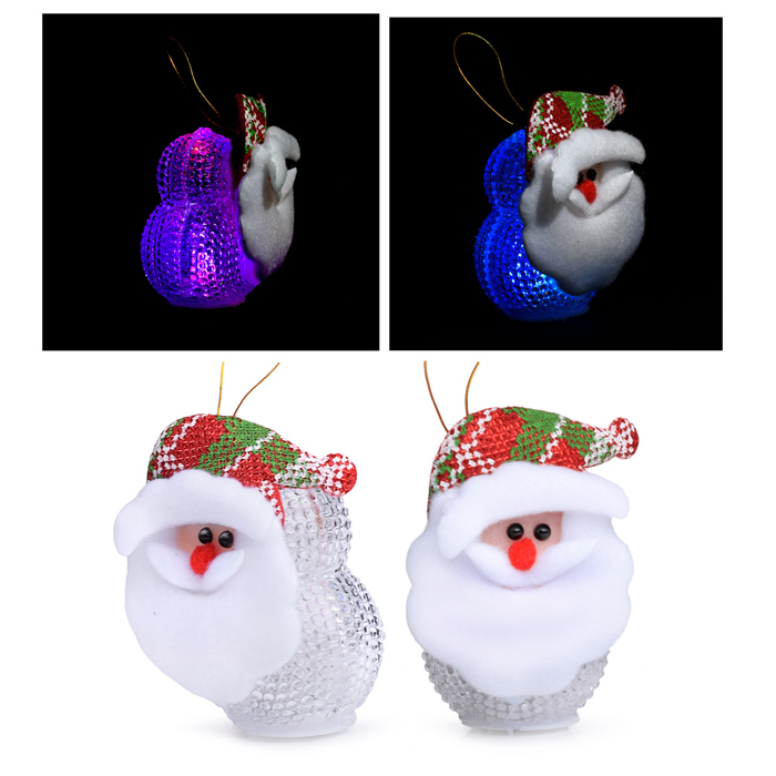 Снеговик светящийся S1689 в клетчатом колпачке Снеговик светящийся S1689 в клетчатом колпачке