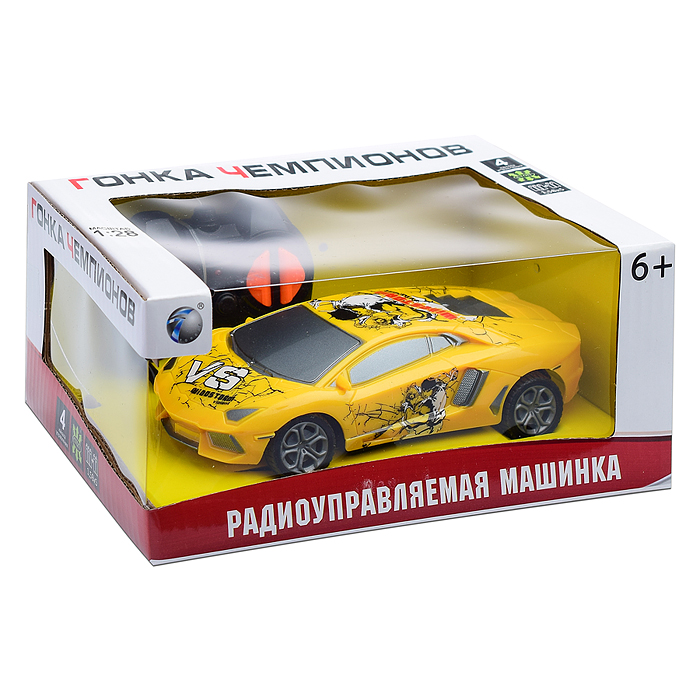 Фото к товару Машина 6141E "Гонка чемпионов" купе, р/у, 27MHz, в коробке Машина 6141E "Гонка чемпионов" купе, р/у, 27MHz, в коробке