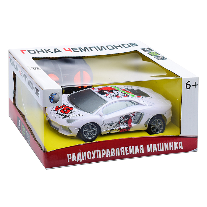 Фото к товару Машина 6141E "Гонка чемпионов" купе, р/у, 27MHz, в коробке Машина 6141E "Гонка чемпионов" купе, р/у, 27MHz, в коробке