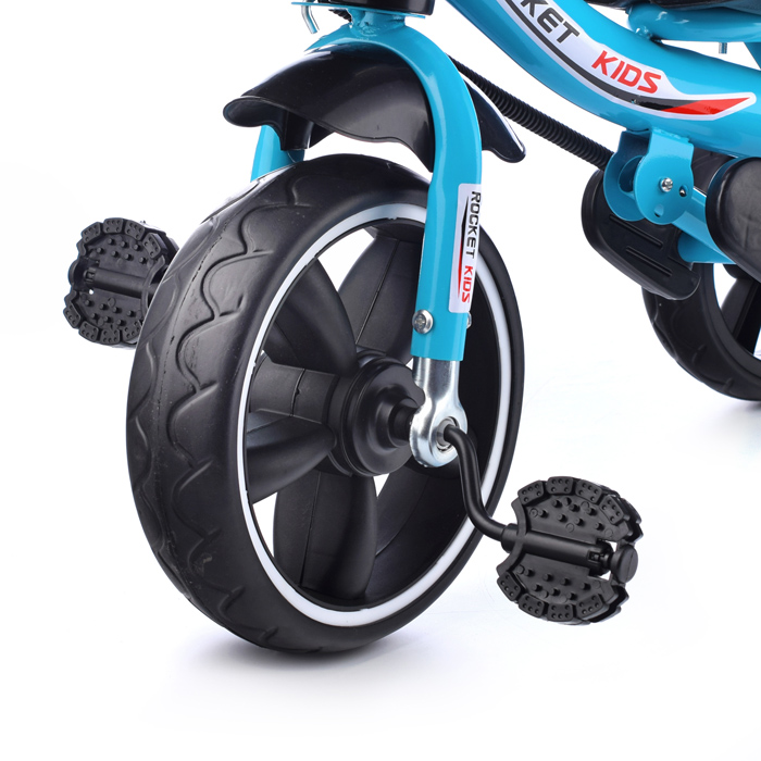 Фото к товару Велосипед 604-5-1 3-х колесный, синий Велосипед 604-5-1 3-х колесный, синий