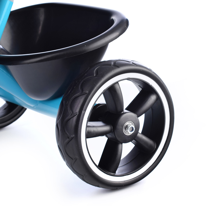 Фото к товару Велосипед 604-5-1 3-х колесный, синий Велосипед 604-5-1 3-х колесный, синий