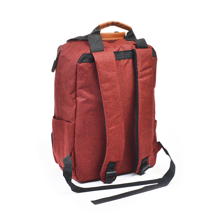 Набор школьных принадлежностей 29х41х14 см BIRRONI BI-03-031/036/034 (рюкзак красный, сумка, пенал)