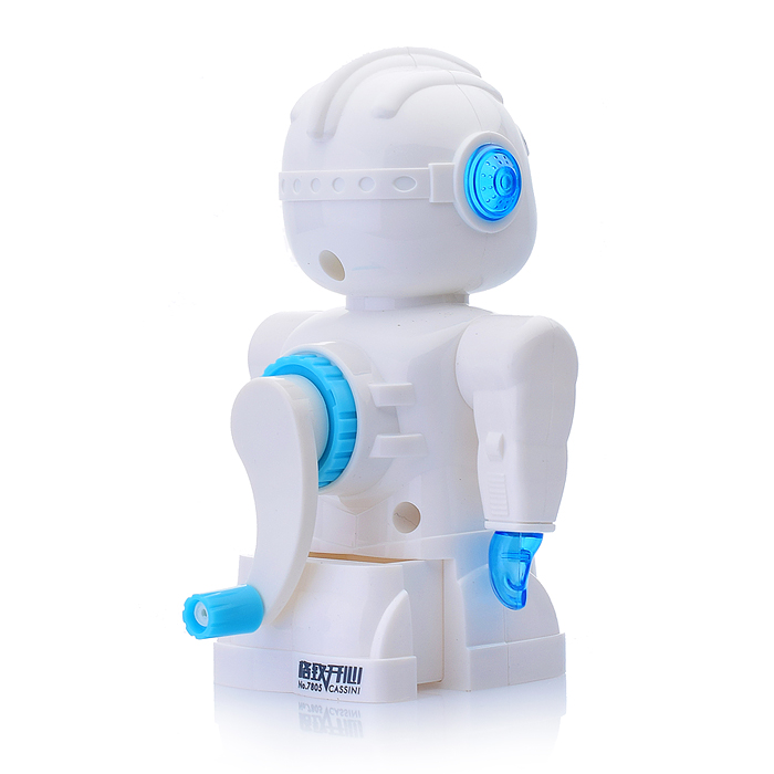 Фото к товару Точилка для карандашей механическая "Робот" Точилка для карандашей механическая "Робот"