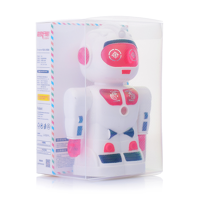 Фото к товару Точилка для карандашей механическая "Робот" Точилка для карандашей механическая "Робот"