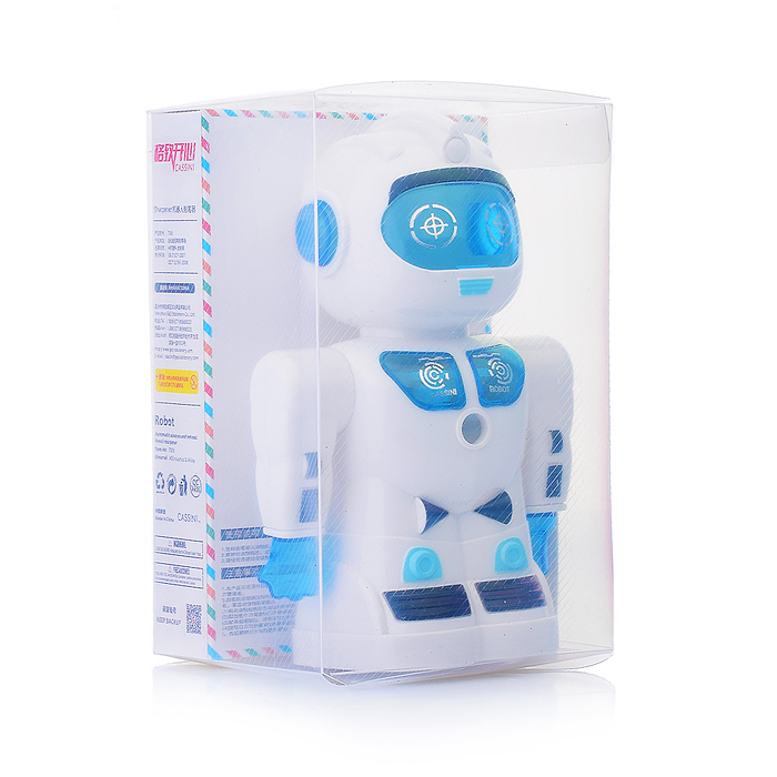 Фото к товару Точилка для карандашей механическая "Робот" Точилка для карандашей механическая "Робот"