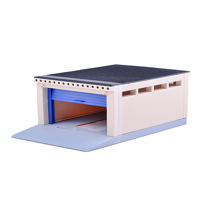 Фото к товару Гараж с подъмными воротами (Для масштабных моделей) Гараж с подъмными воротами (Для масштабных моделей)