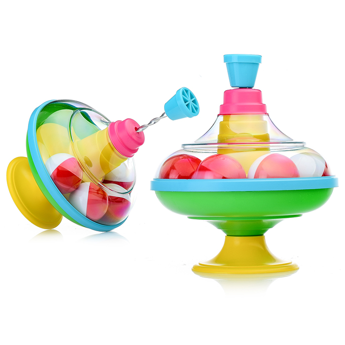 Фото к товару Юла с шариками в сетке Юла с шариками в сетке