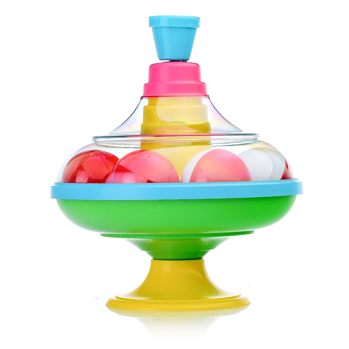 Фото к товару Юла с шариками в сетке Юла с шариками в сетке