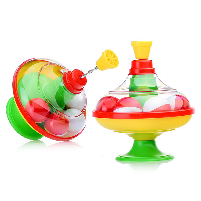 Фото к товару Юла с шариками в сетке Юла с шариками в сетке