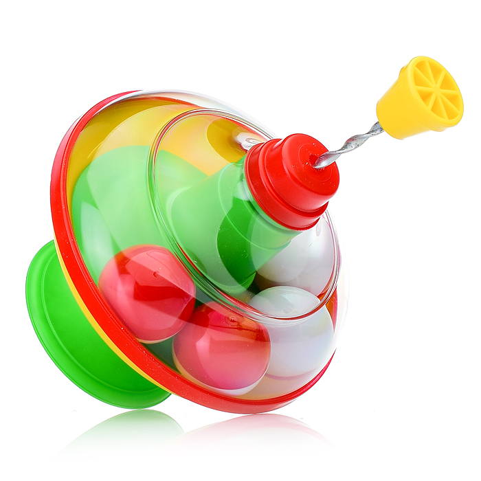 Фото к товару Юла с шариками в сетке Юла с шариками в сетке