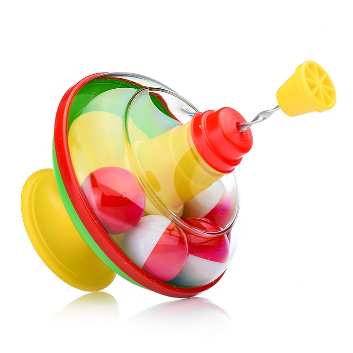 Фото к товару Юла с шариками в сетке Юла с шариками в сетке