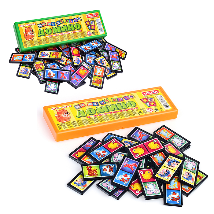 Домино в футляре "Детское"