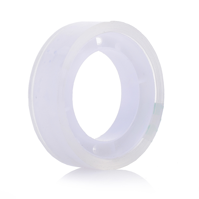 Клейкая лента канцелярская, прозрачная, 35 мкм, 12 ммx10 м, пластиковая втулка