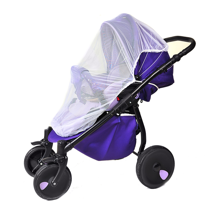 Фото к товару Москитная сетка для коляски "Универсальная" Москитная сетка для коляски "Универсальная"