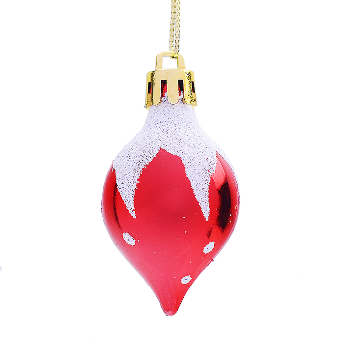 Набор новогодних украшений S1845 "Зимние напевы" (5см х 6шт)