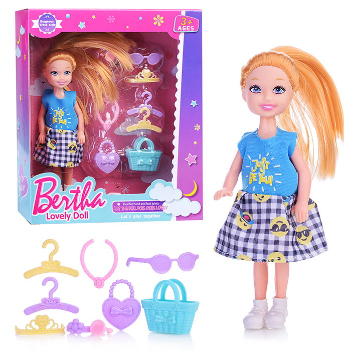 Кукла YN1009-14 "Милана" с аксессуарами в коробке Кукла YN1009-14 "Милана" с аксессуарами в коробке