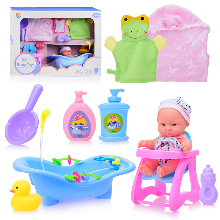 Пупс BLS-W141 с аксессуарами, в коробке Пупс BLS-W141 с аксессуарами, в коробке