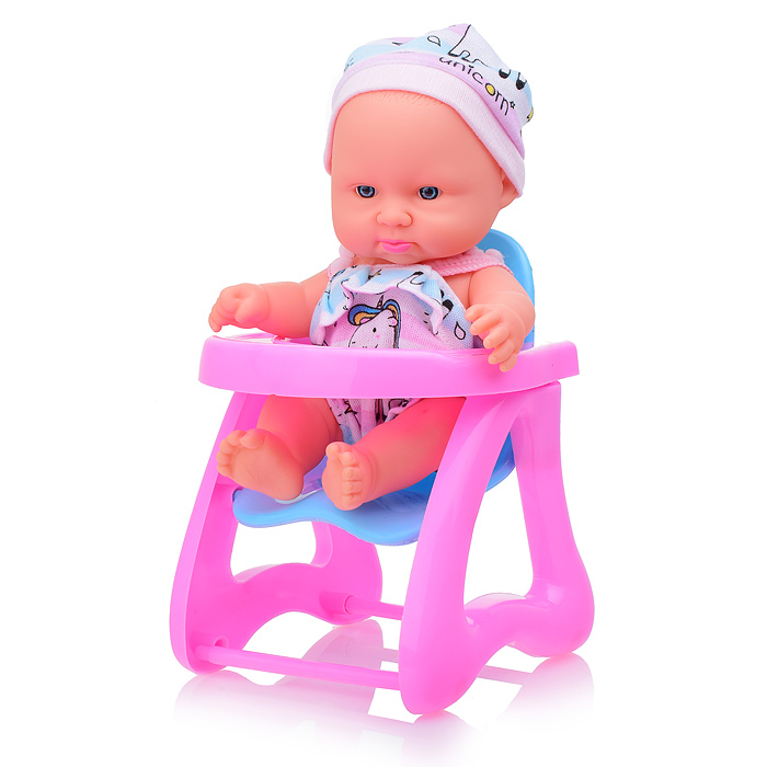 Фото к товару Пупс BLS-W141 с аксессуарами, в коробке Пупс BLS-W141 с аксессуарами, в коробке