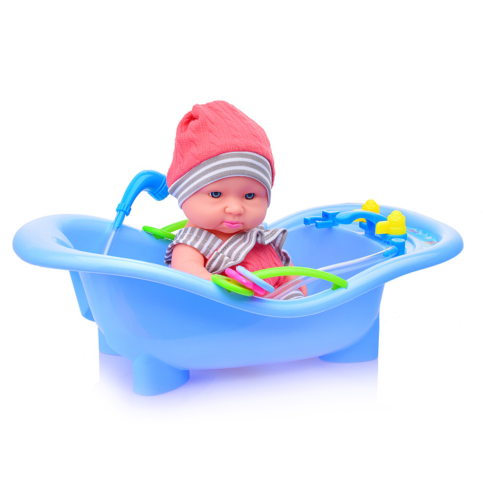 Фото к товару Пупс BLS-W140 с аксессуарами, в коробке Пупс BLS-W140 с аксессуарами, в коробке