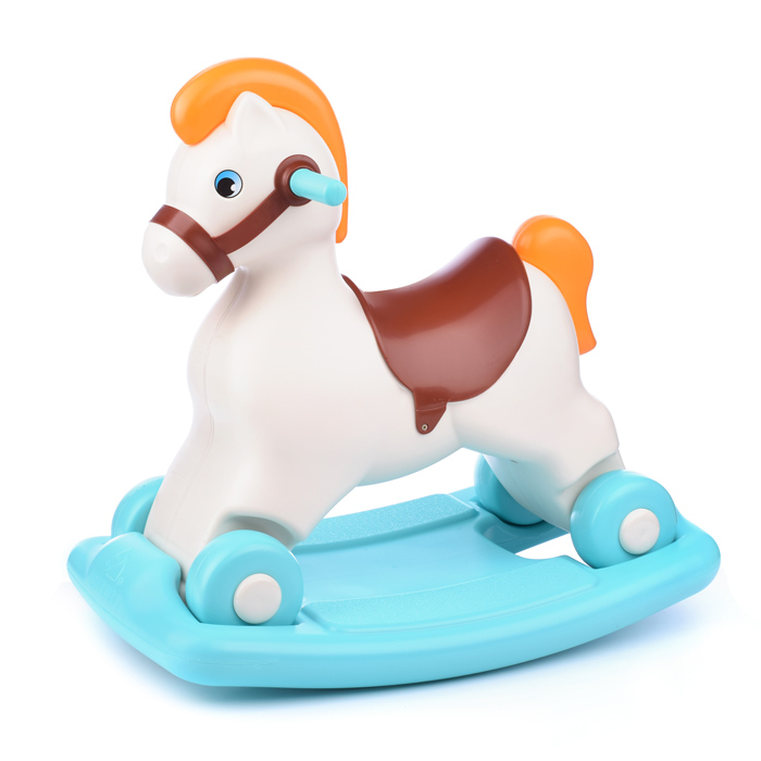 Каталка-качалка "Пони" сафари (бирюзовый) Каталка-качалка "Пони" сафари (бирюзовый)