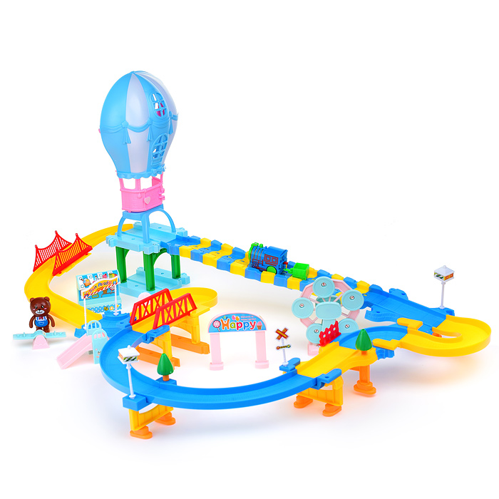 Фото к товару Игровой набор 3039 "Парк Аттракционов" в коробке Игровой набор 3039 "Парк Аттракционов" в коробке