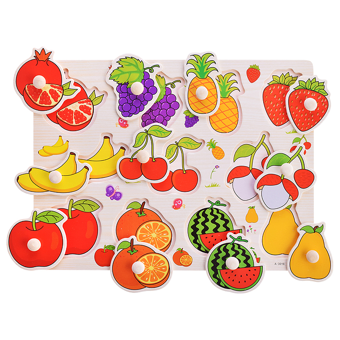 Пазл-вкладыш D1641 "Фруктовая фантазия"