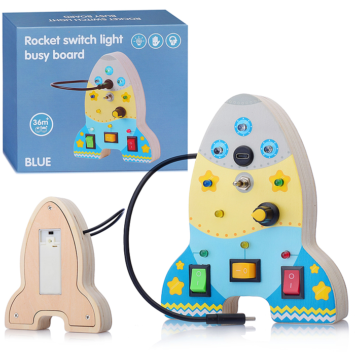 Развивающая игрушка D1705 "Бизиборд" в коробке Развивающая игрушка D1705 "Бизиборд" в коробке