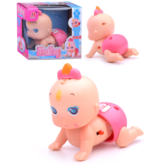 Пупс 3336-12 "Малыш в памперсе" на батарейках, в коробке Пупс 3336-12 "Малыш в памперсе" на батарейках, в коробке