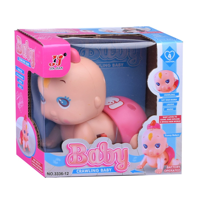 Фото к товару Пупс 3336-12 "Малыш в памперсе" на батарейках, в коробке Пупс 3336-12 "Малыш в памперсе" на батарейках, в коробке