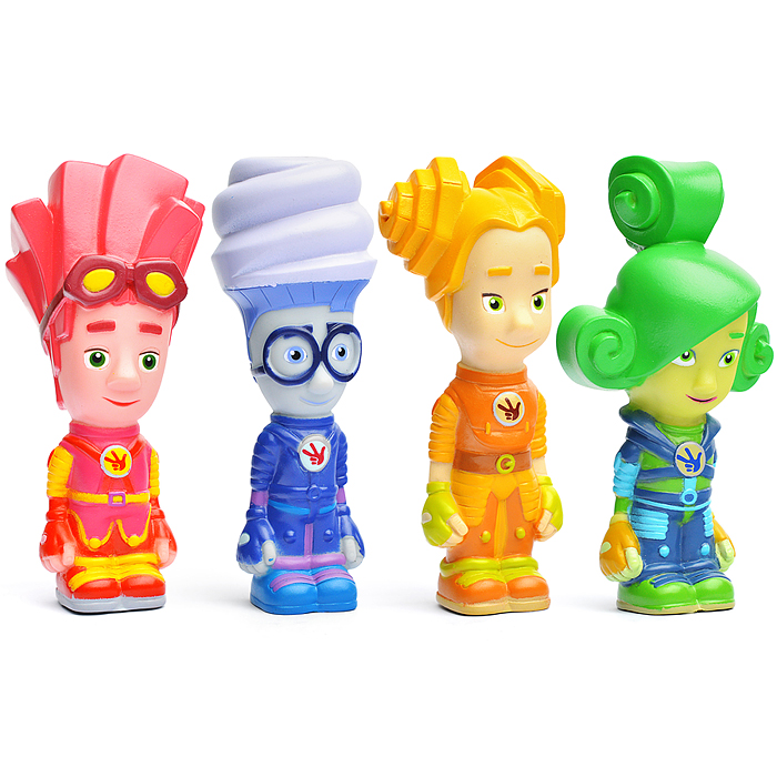 Фигурка для ванной "Фиксики" в ассортименте, в сетке Фигурка для ванной "Фиксики" в ассортименте, в сетке