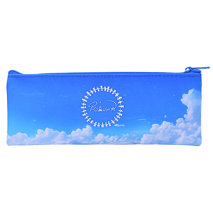 Пенал на молнии мягкий "Родина" 195х75 мм.
