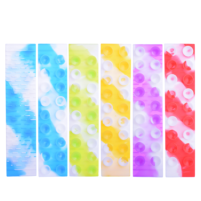 Фото к товару Игрушка - Антистресс "SquidoPop" (Сквидопоп) полосатый Игрушка - Антистресс "SquidoPop" (Сквидопоп) полосатый