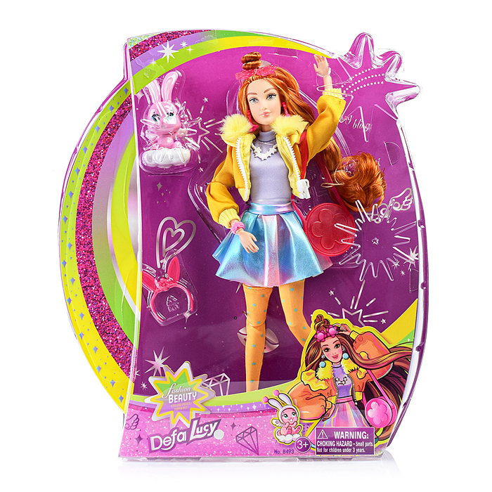 Кукла 8493 "Королева красоты" на листе