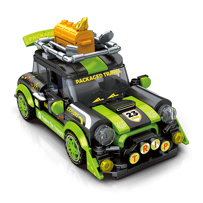 Конструктор 714014 "Машина с сокровищами" (315 дет.) в коробке