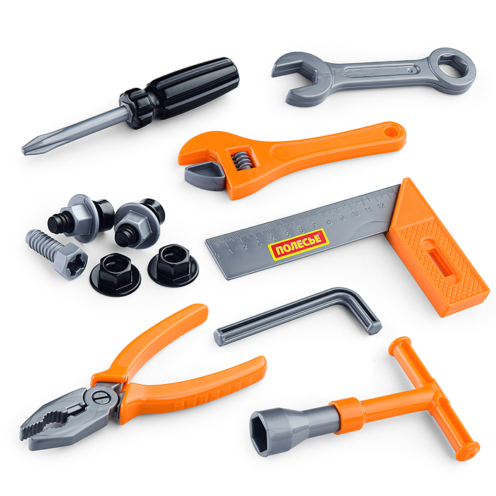 Фото к товару Набор инструментов №12 (17 элементов) (в пакете) Набор инструментов №12 (17 элементов) (в пакете)