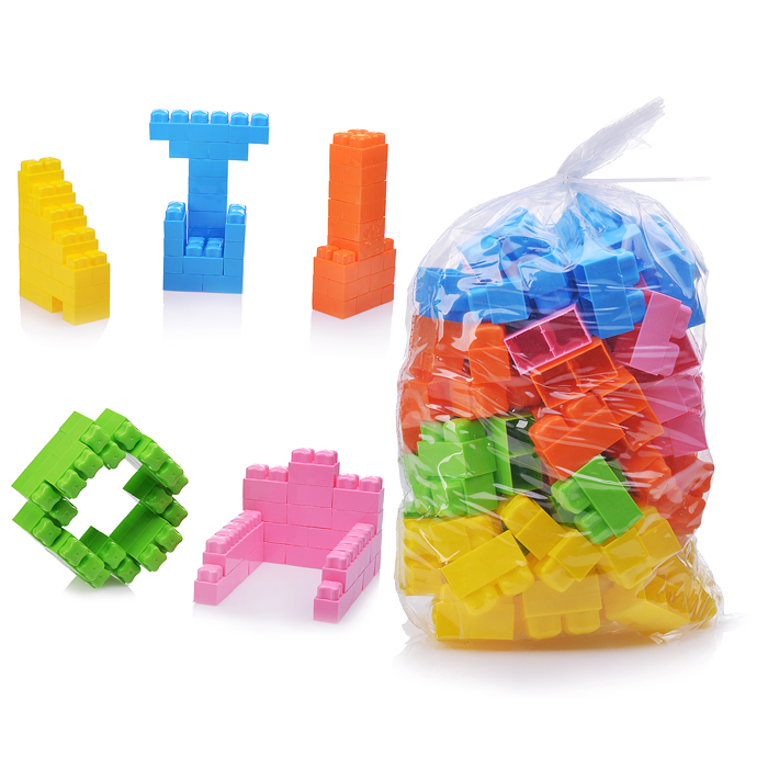 Конструктор "Малютка" (120 элементов) (в пакете) Конструктор "Малютка" (120 элементов) (в пакете)