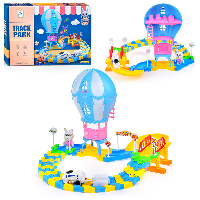 Игровой набор 3033 "Парк Аттракционов" в коробке Игровой набор 3033 "Парк Аттракционов" в коробке