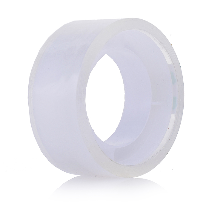 Клейкая лента канцелярская, прозрачная, 35 мкм, 18 ммx10 м, пластиковая втулка