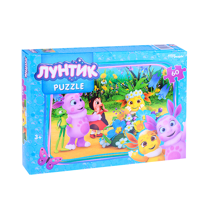 Пазлы 60 "Лунтик (new 1)" (Мельница) Пазлы 60 "Лунтик (new 1)" (Мельница)