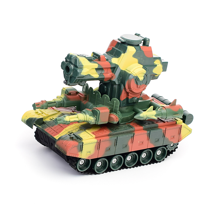 Фото к товару Танк JT640 "Армия" р/у , 27 MHz, в коробке Танк JT640 "Армия" р/у , 27 MHz, в коробке