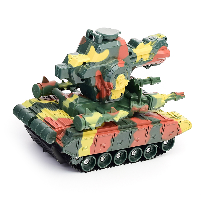 Фото к товару Танк JT640 "Армия" р/у , 27 MHz, в коробке Танк JT640 "Армия" р/у , 27 MHz, в коробке