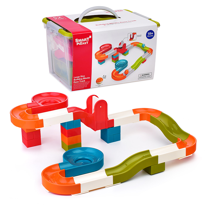 Конструктор S-Y046 "Горка" (52 дет.) в коробке Конструктор S-Y046 "Горка" (52 дет.) в коробке