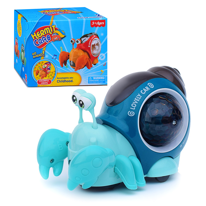 Развивающая игрушка RS-5163 "Краб" в коробке Развивающая игрушка RS-5163 "Краб" в коробке