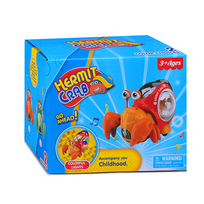 Фото к товару Развивающая игрушка RS-5163 "Краб" в коробке Развивающая игрушка RS-5163 "Краб" в коробке