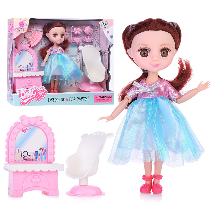 Кукла с аксессуарами 58005 в коробке Кукла с аксессуарами 58005 в коробке