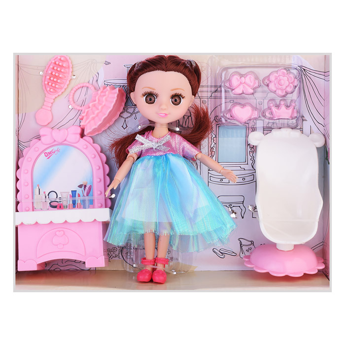 Кукла с аксессуарами 58005 в коробке